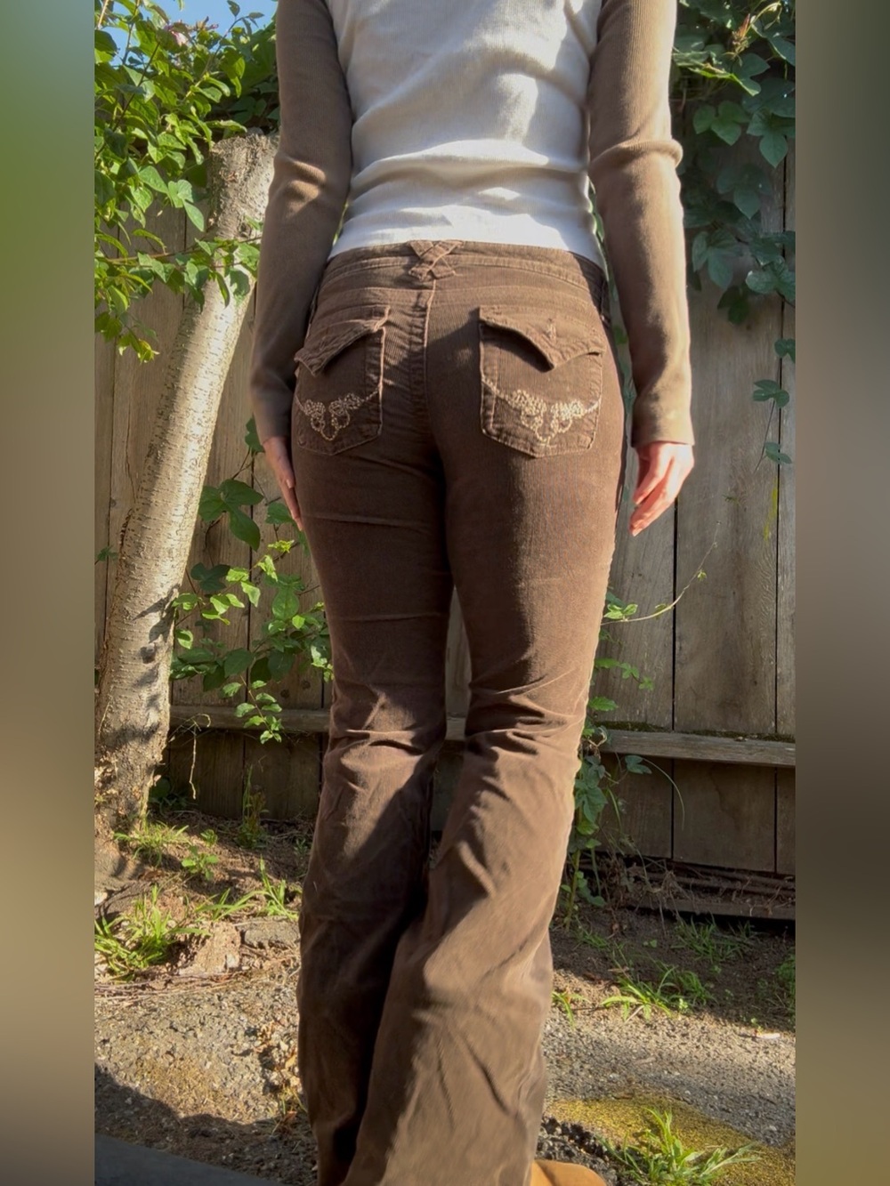 Lei corduroy bell bottoms